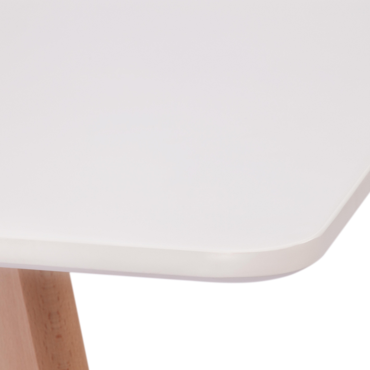 Стол RUSTO (mod. 289А) МДФ/металл, 160 х 90 х 75 см , white (белый)