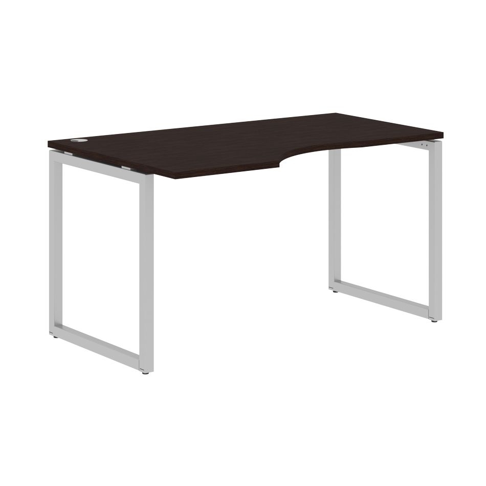 Стол письменный левый XTEN-Q XQCET 149 L Легно темный Алюминий