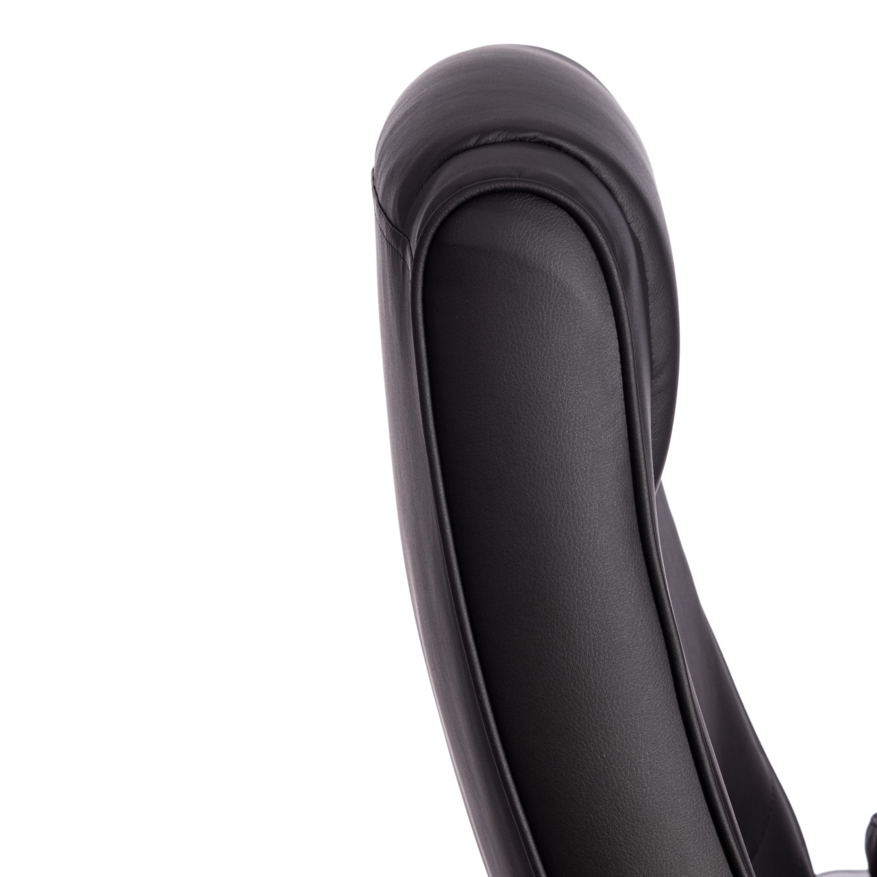 Кресло MAXIMA Хром (22) кож/зам, черный, 36-6