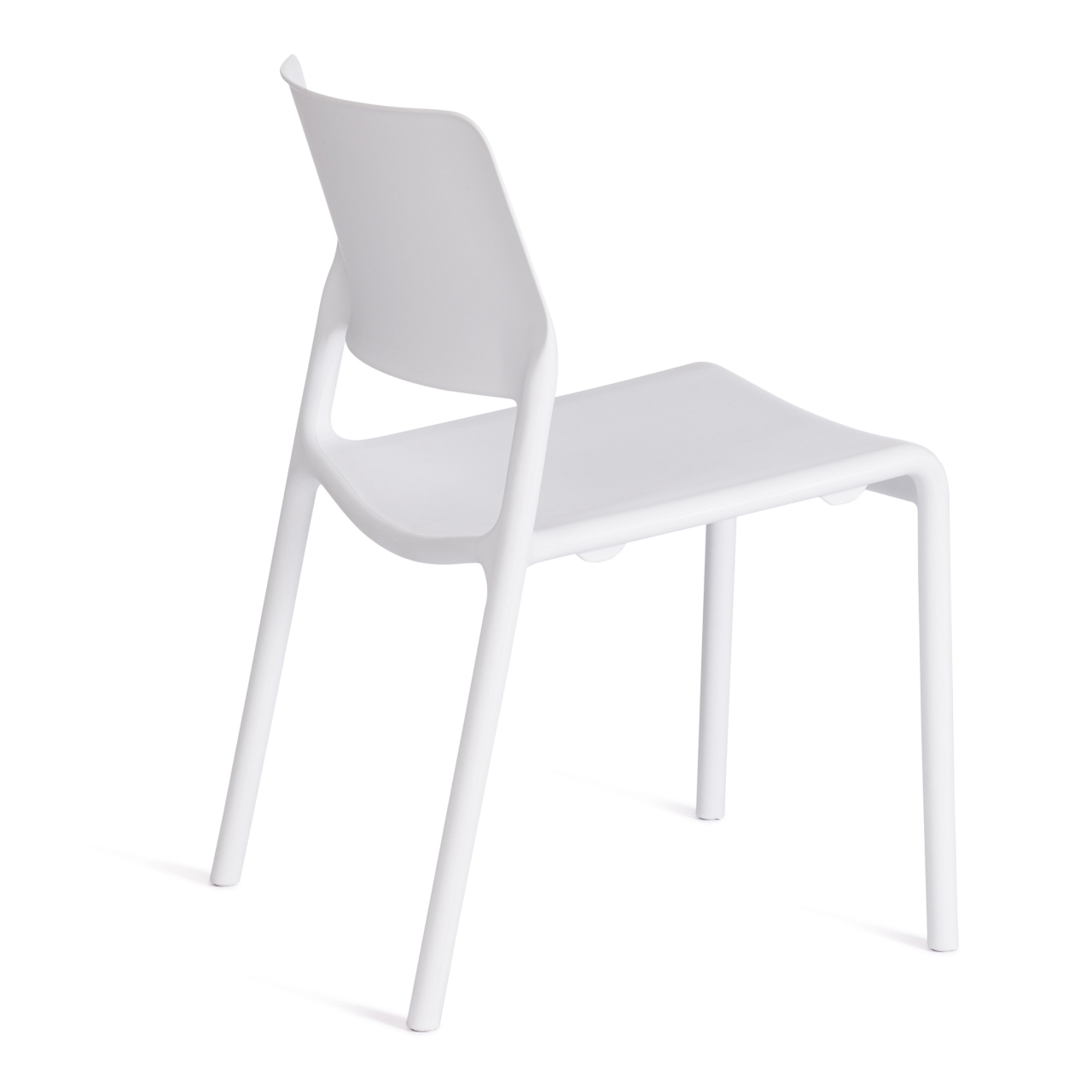 Стул FURDI (mod. 53) пластик, 48 х 55.5 х 77.5 см, White (Белый)