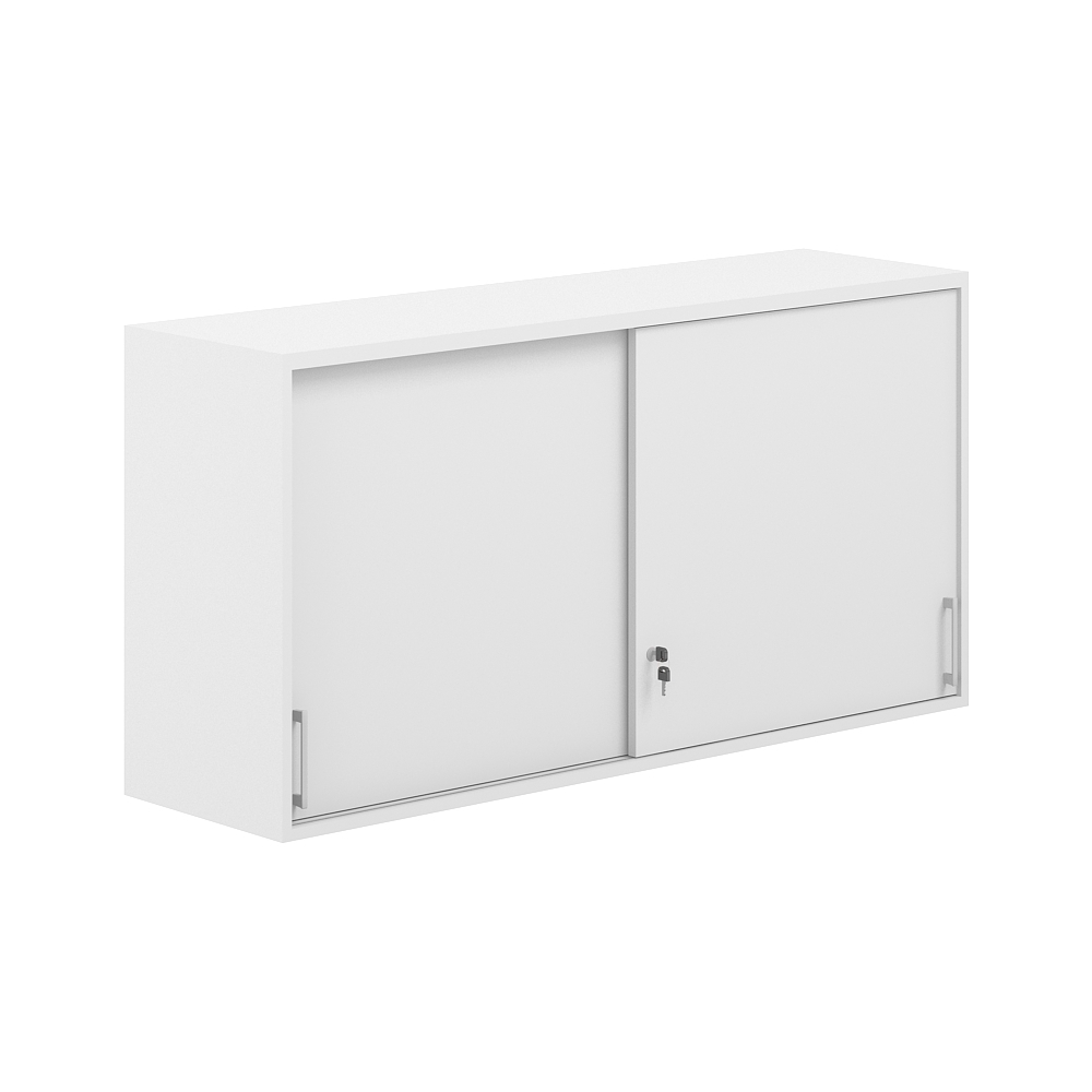 Антресоль-купе 2 ур. 1438х400х723 АГ.240.ВХ.ВХ.ВХ / AG.240.WH.WH.WH