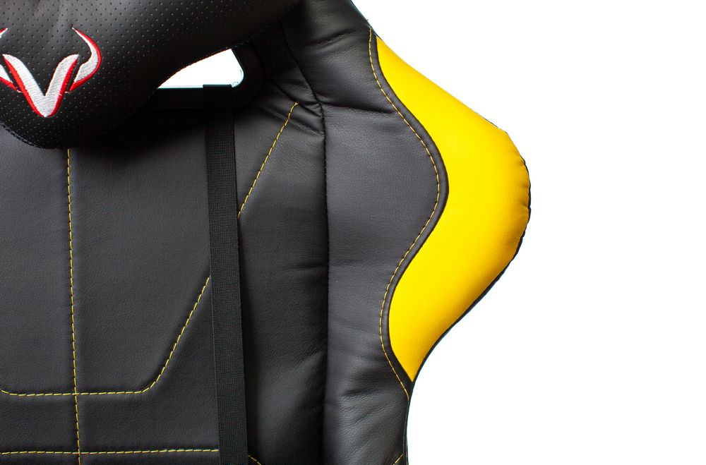 Кресло игровое Бюрократ VIKING 5 AERO YELLOW