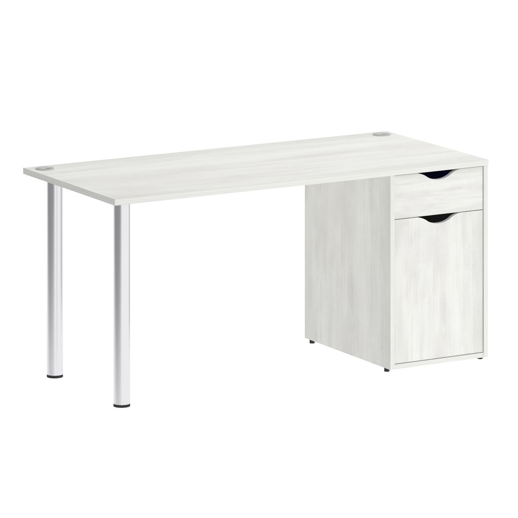 Стол письменный HOME OFFICE VR.SP-3-158.1 Снежная Платина