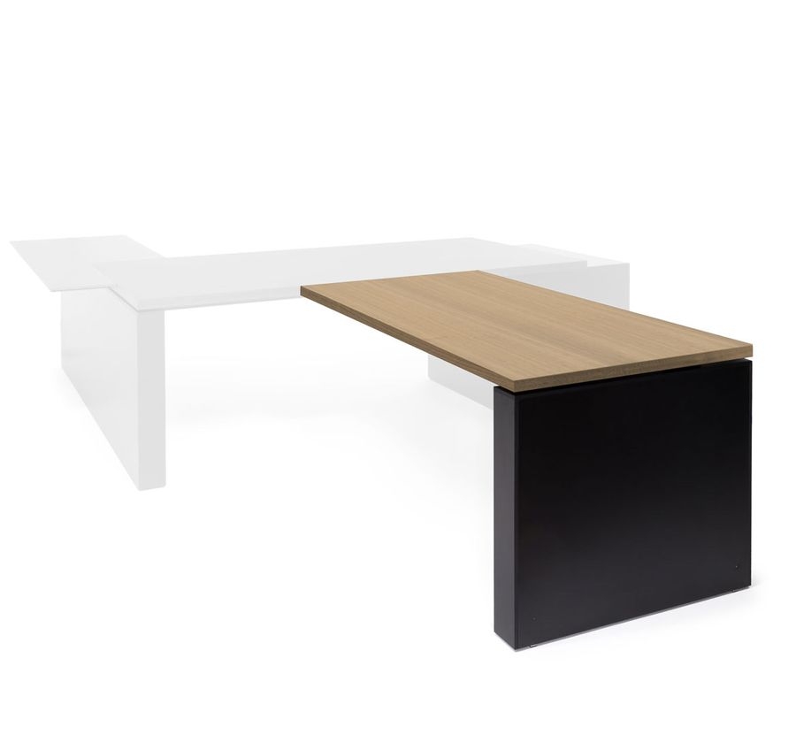 Брифинг-приставка RENZ 104 301 ECL_L BL Светлый эвкалипт Черный