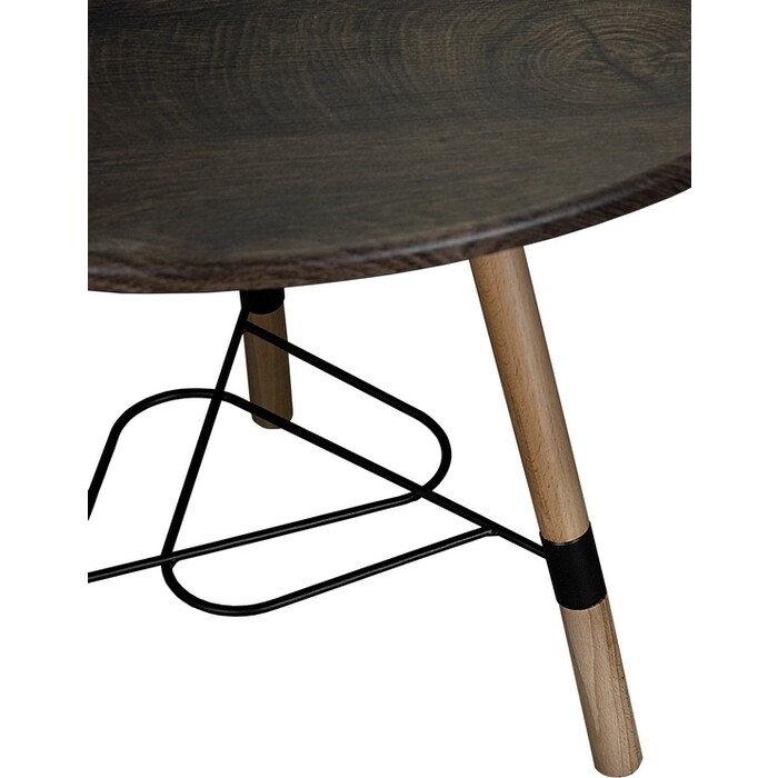 Стол журнальный Лючия 2104 Черный бук-дуб маррон