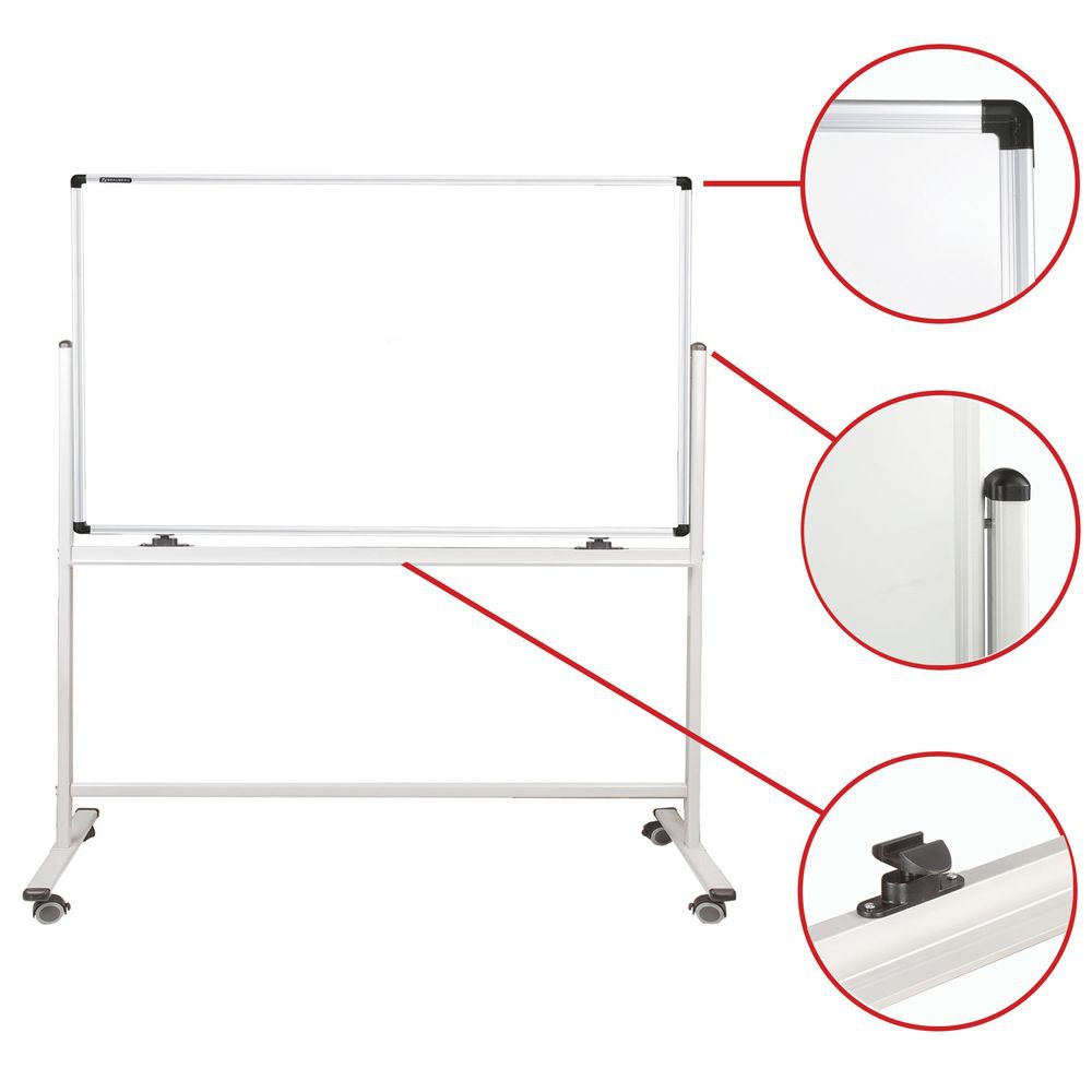 Доска магнитно-маркерная BRAUBERG PREMIUM на стенде 120х180 см