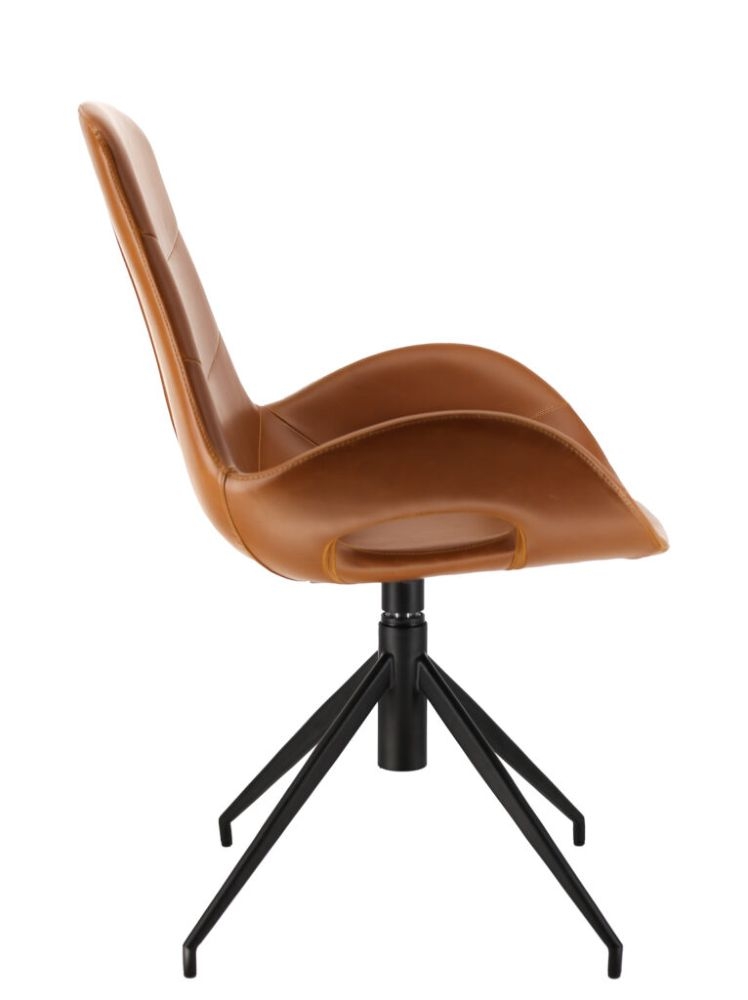 Стул Everprof Freedom Экокожа Коричневый