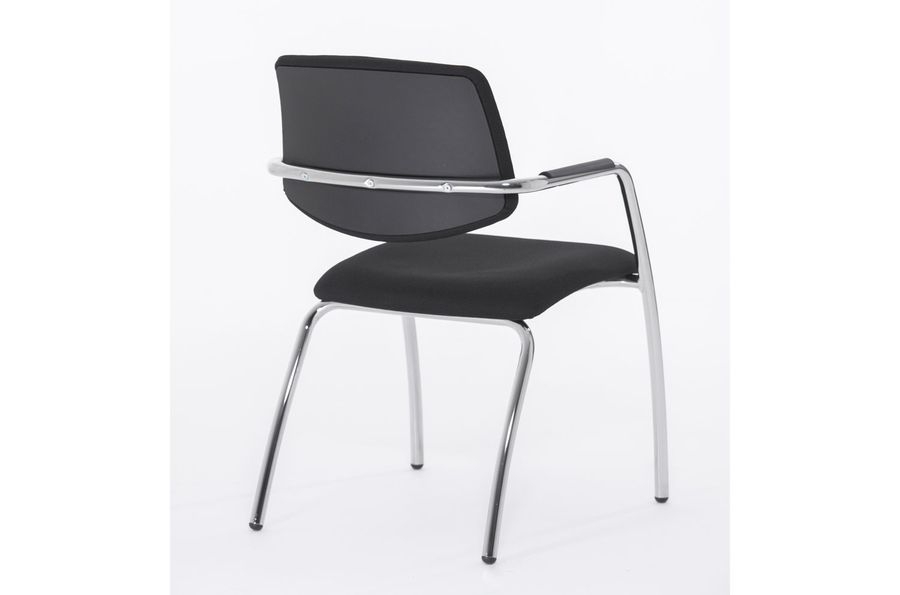 Кресло на 4-х опорах Urban 4legs SLW 50 Черный Хром