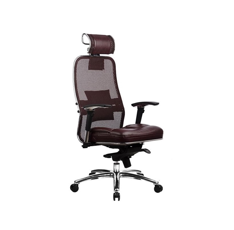 Кресло руководителя SAMURAI SL-3.02 Темно-бордовое