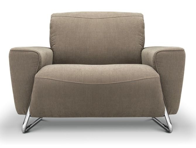 Кресло Чикаго 1 Серо-бежевое