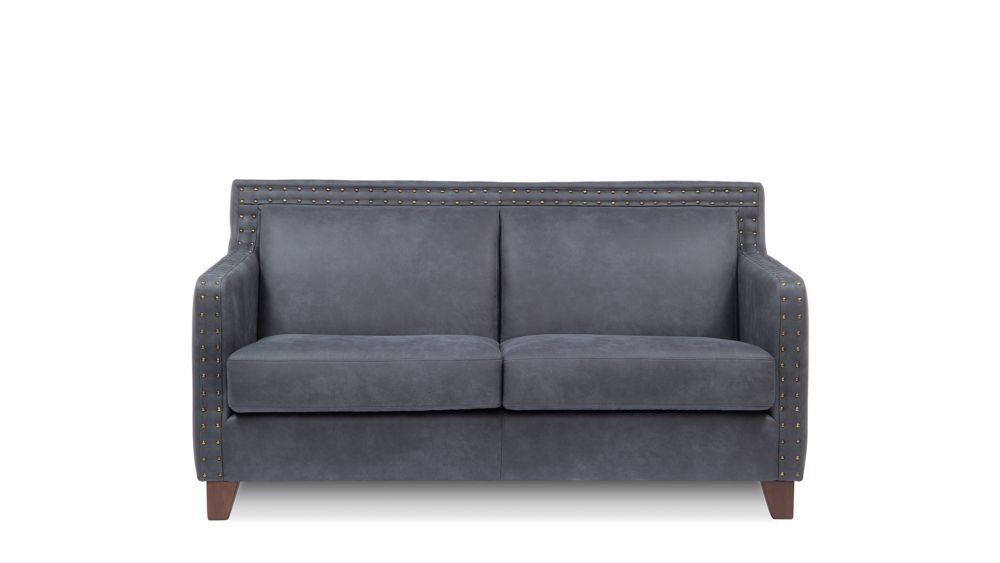 Диван Палермо 2Д натуральная кожа Зеленый