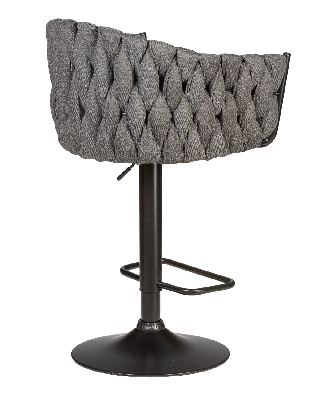 Стул барный DOBRIN LEON Графитовая ткань LAR-275-21