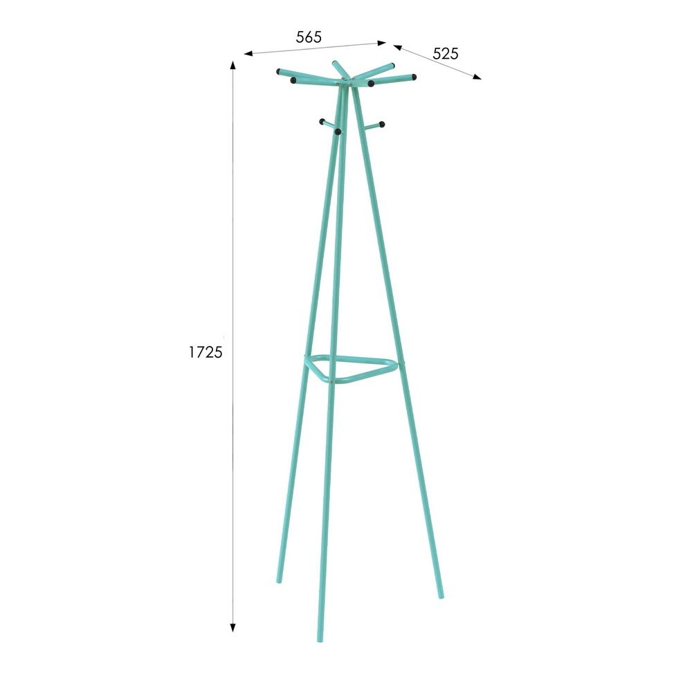 Вешалка напольная Галилео 217 Бирюзовый