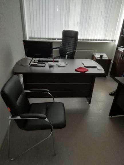 Кресло посетителя CHAIRMAN 850 Terra 118 черный