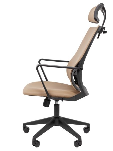 Кресло руководителя Chairman 545 экокожа Бежевый