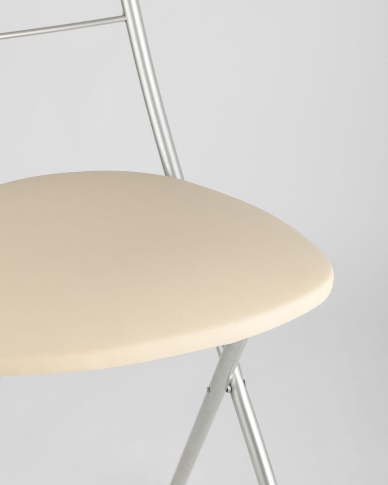 Стул складной М8-01 Компакт Слоновая кость