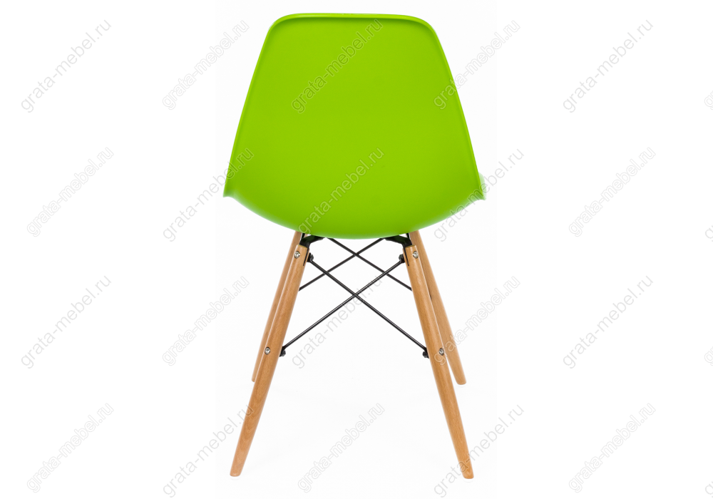 Стул деревянный Eames PC-015 green