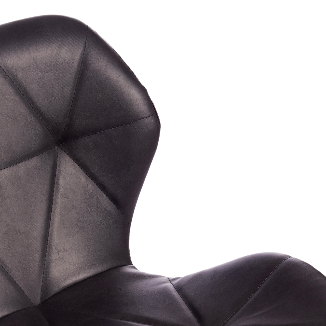 Стул STUTTGART (mod. 74) экокожа/дерево береза/металл, 50 х 47 х 73 см, серый 22