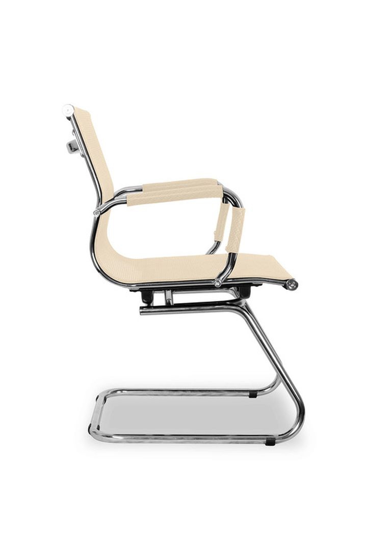 Кресло для посетителей CLG-619 MXH-C Beige