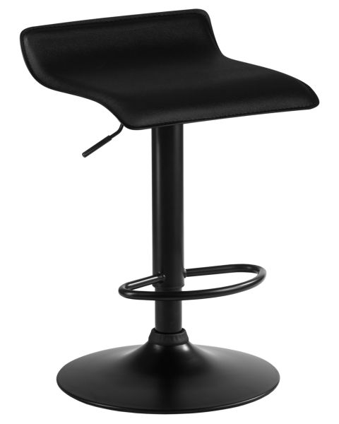 Стул барный DOBRIN TOMMY BLACK (черный) 2 шт