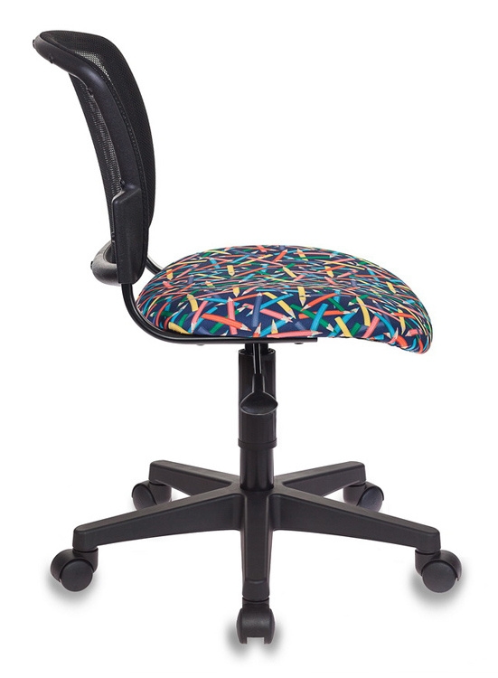 Кресло детское Бюрократ CH-296NX/PENCIL-BL