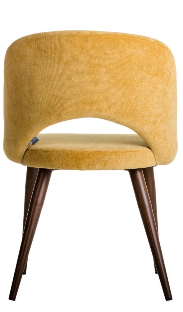 Стул Lars Желт/Темный Орех