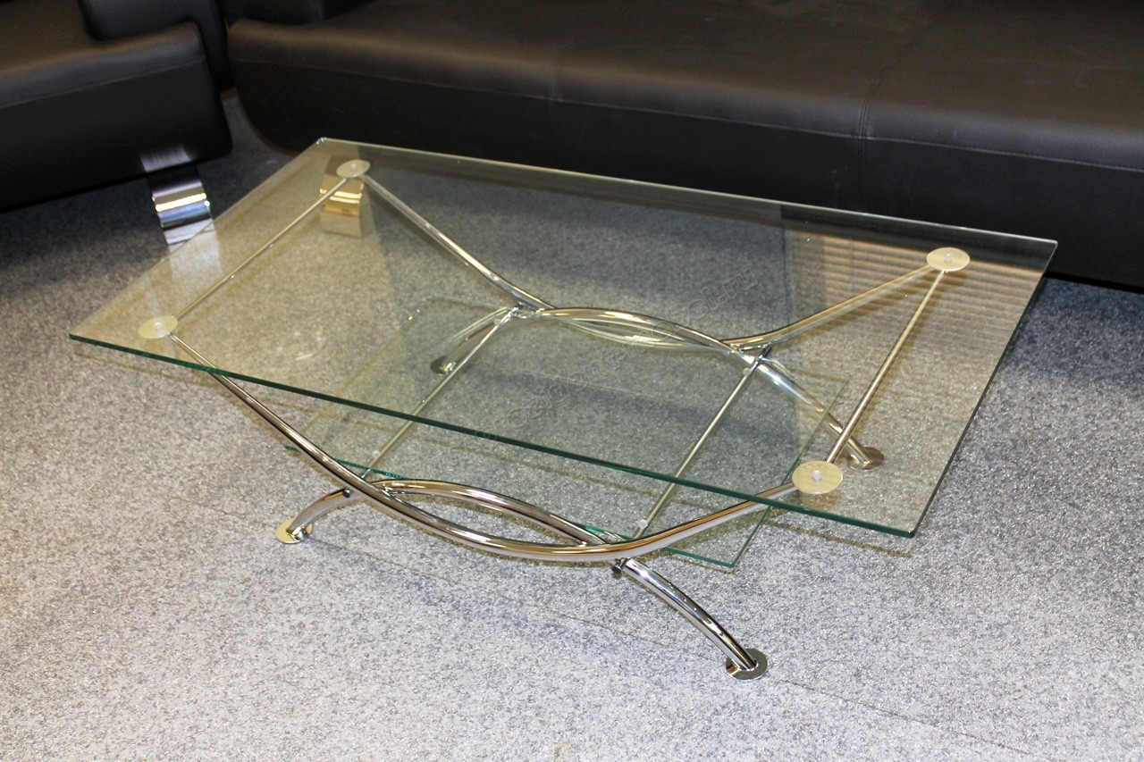 Стол кофейный ARCO clear glass
