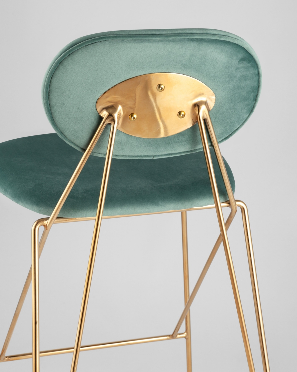 Стул полубарный Элис Мятный