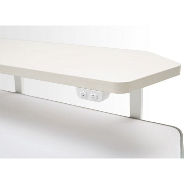 Стол для компьютера (для геймеров) с подставкой под клавиатуру и электрической регулировкой по высоте Eureka ERK-ED71-MW