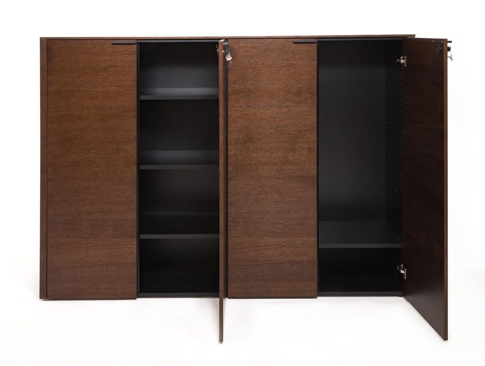 Шкаф для бумаг с гардеробом RAIL SET_Wardr.+Bookcase_RT Дуб Табак
