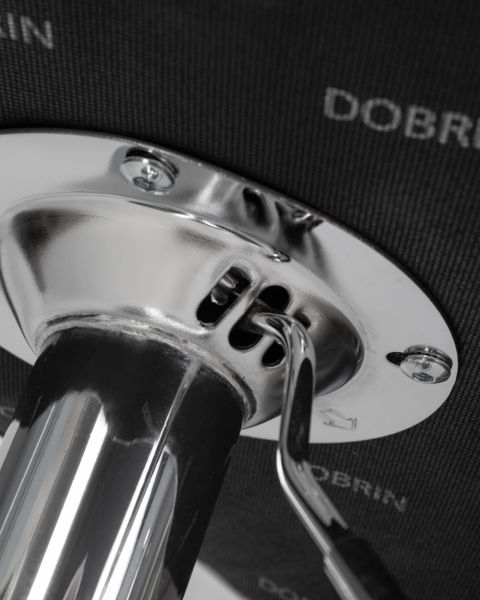 Стул барный DOBRIN BARNY (серый велюр (MJ9-75)) 2 шт