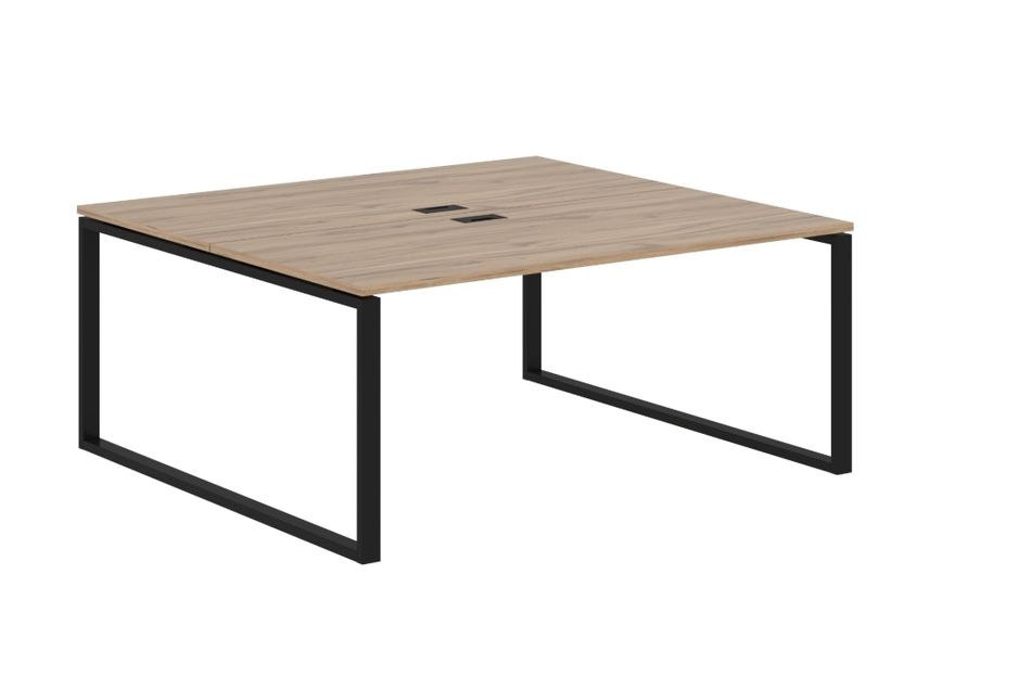Бенч-система ЕДИС ЕКВСТ 1716 Дуб Денвер светлый Черный / EDIS EQWST