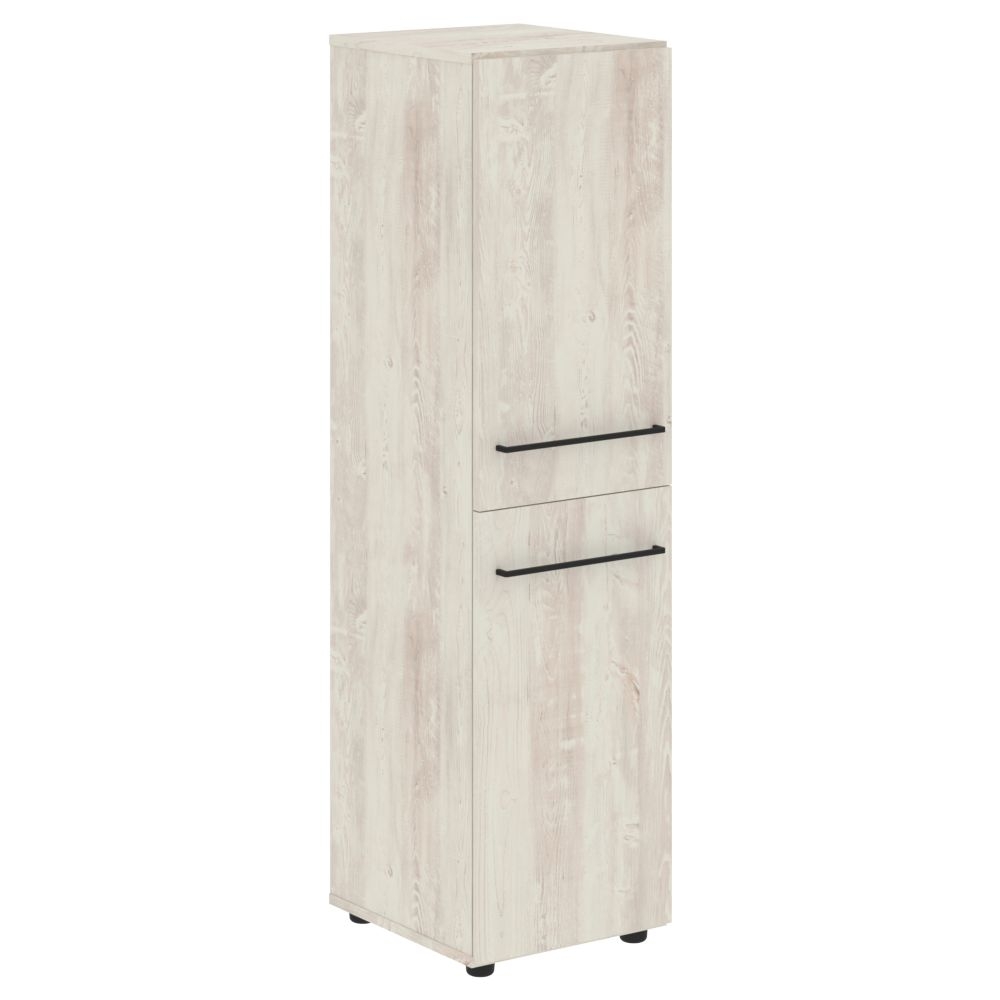 Шкаф колонка с 2-мя глухими малыми дверьми LOFTIS LMC 40.4 Сосна Эдмонт