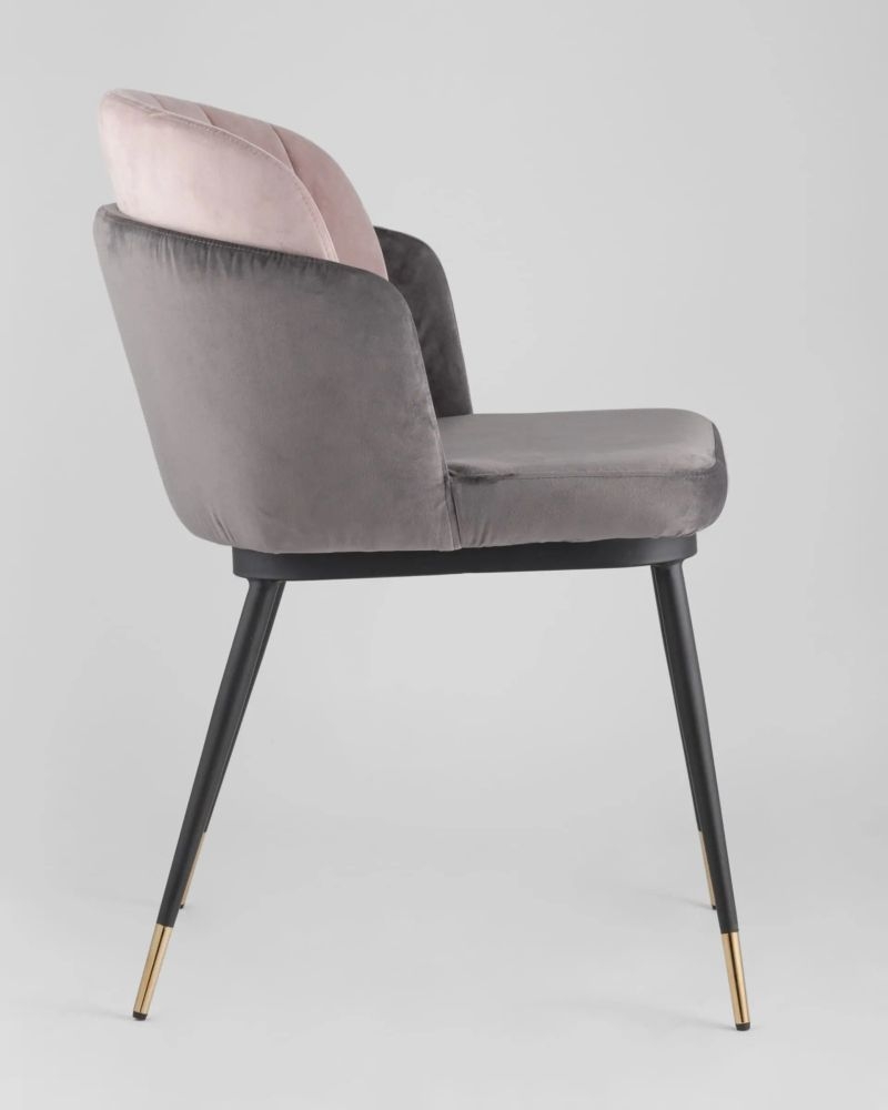 Стул мягкий Пенелопа темно-серый 2 шт