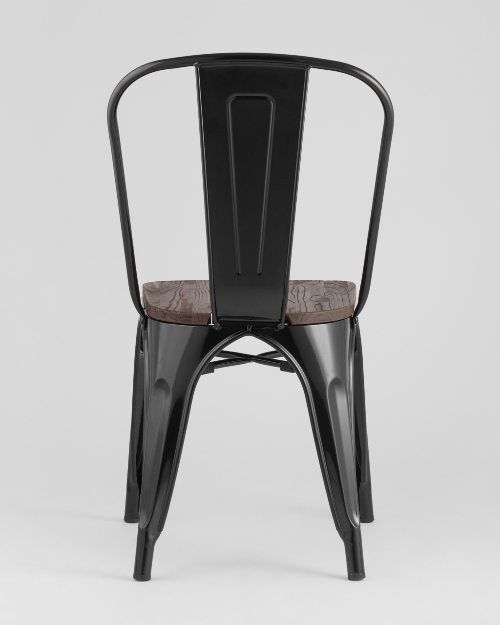Стул Tolix Wood 850 Черный
