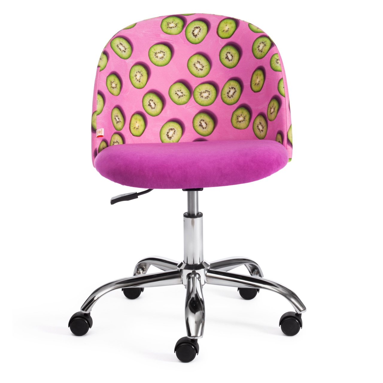 Кресло MELODY ткань/флок, фиолетовый, Botanica 06 kiwi/138