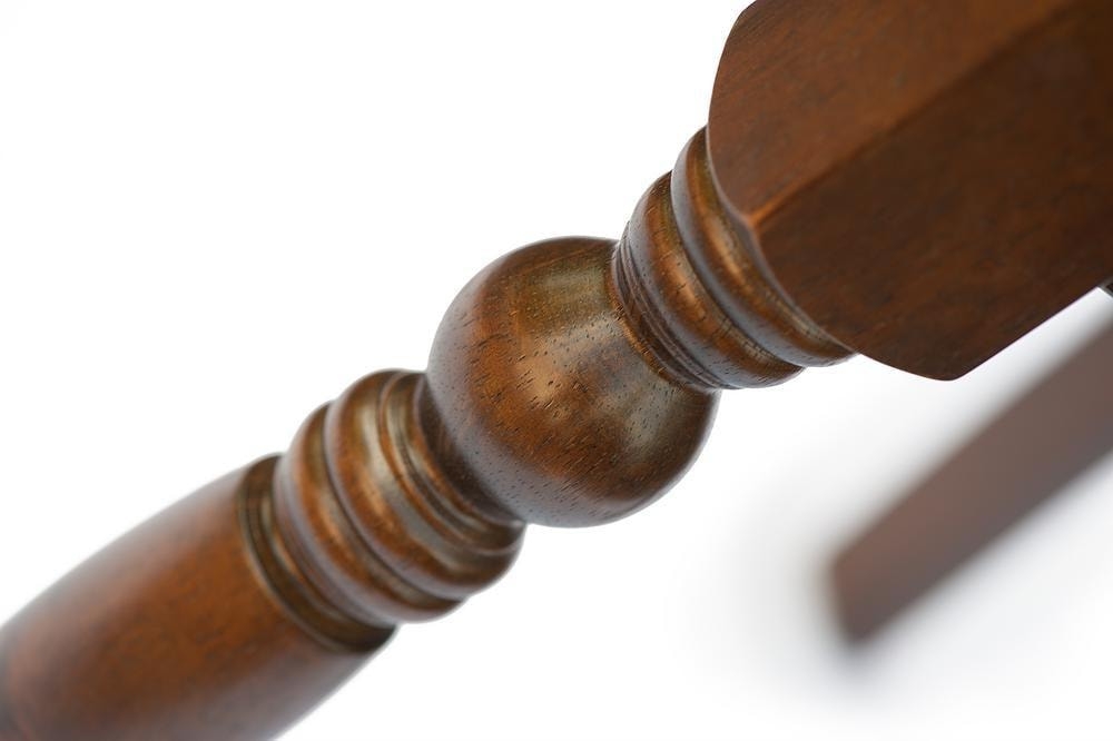 Стул Персей/ Perseus дерево гевея, 46х54х99см, Cappuchino , ткань кремовая с рисунком (3321)