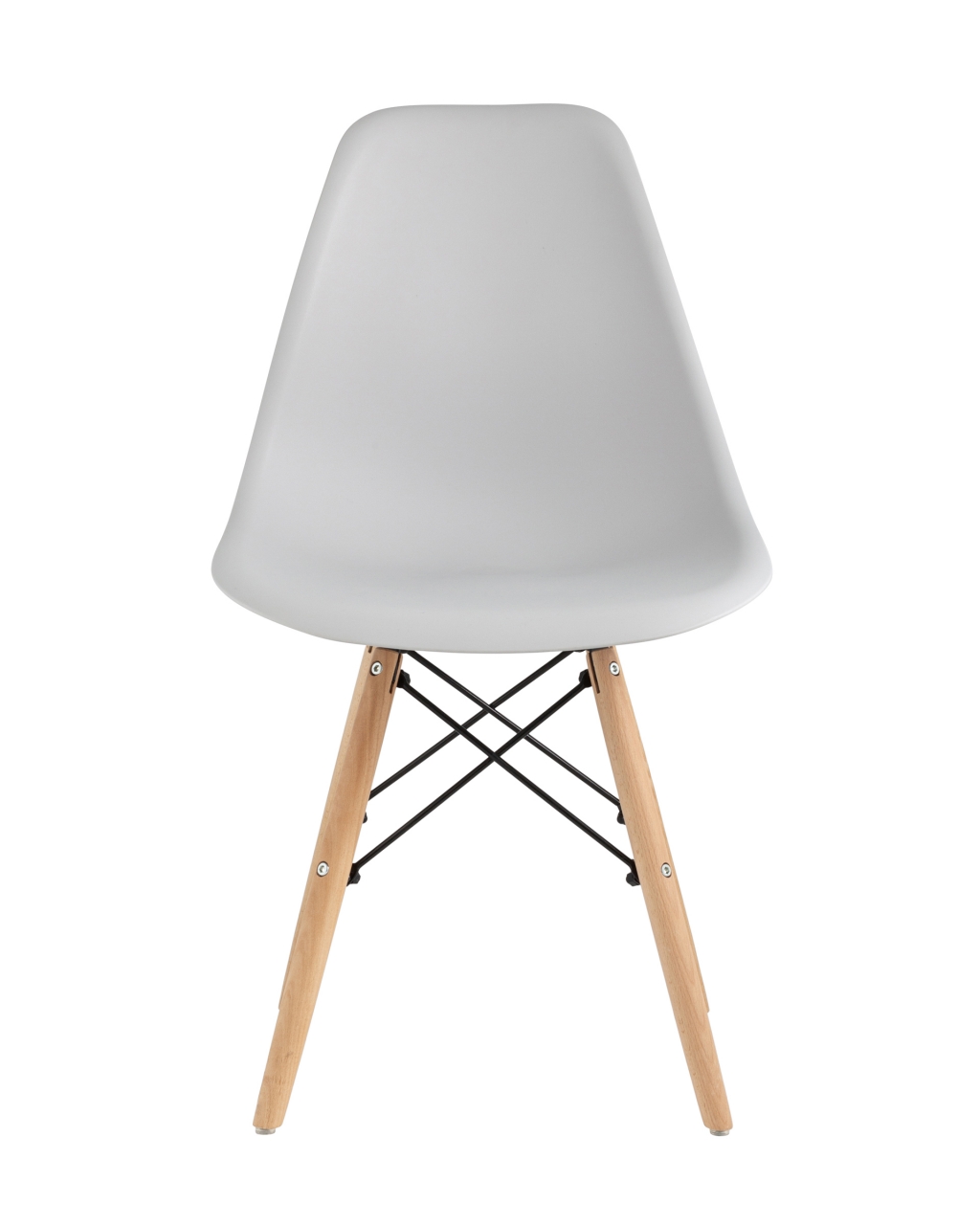 Стул Eames Style DSW светло-серый (разборный каркас)