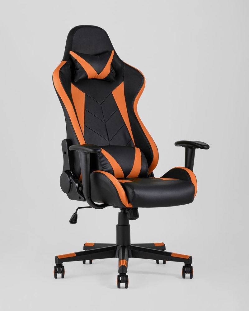 Геймерское кресло ТопЧаирс Галлардо Оранжевый / TopChairs Gallardo
