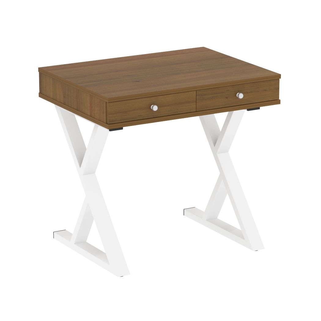 Стол письменный HOME OFFICE VR.SP-1-79.M Орех Гварнери/Белый металл