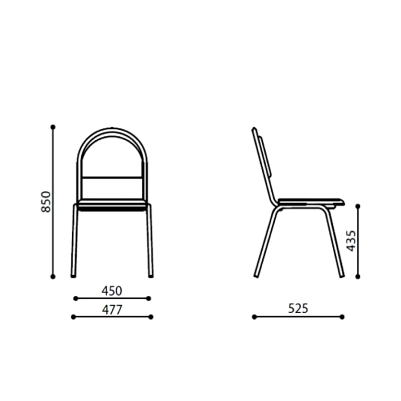 Офисный стул Retro Black s11