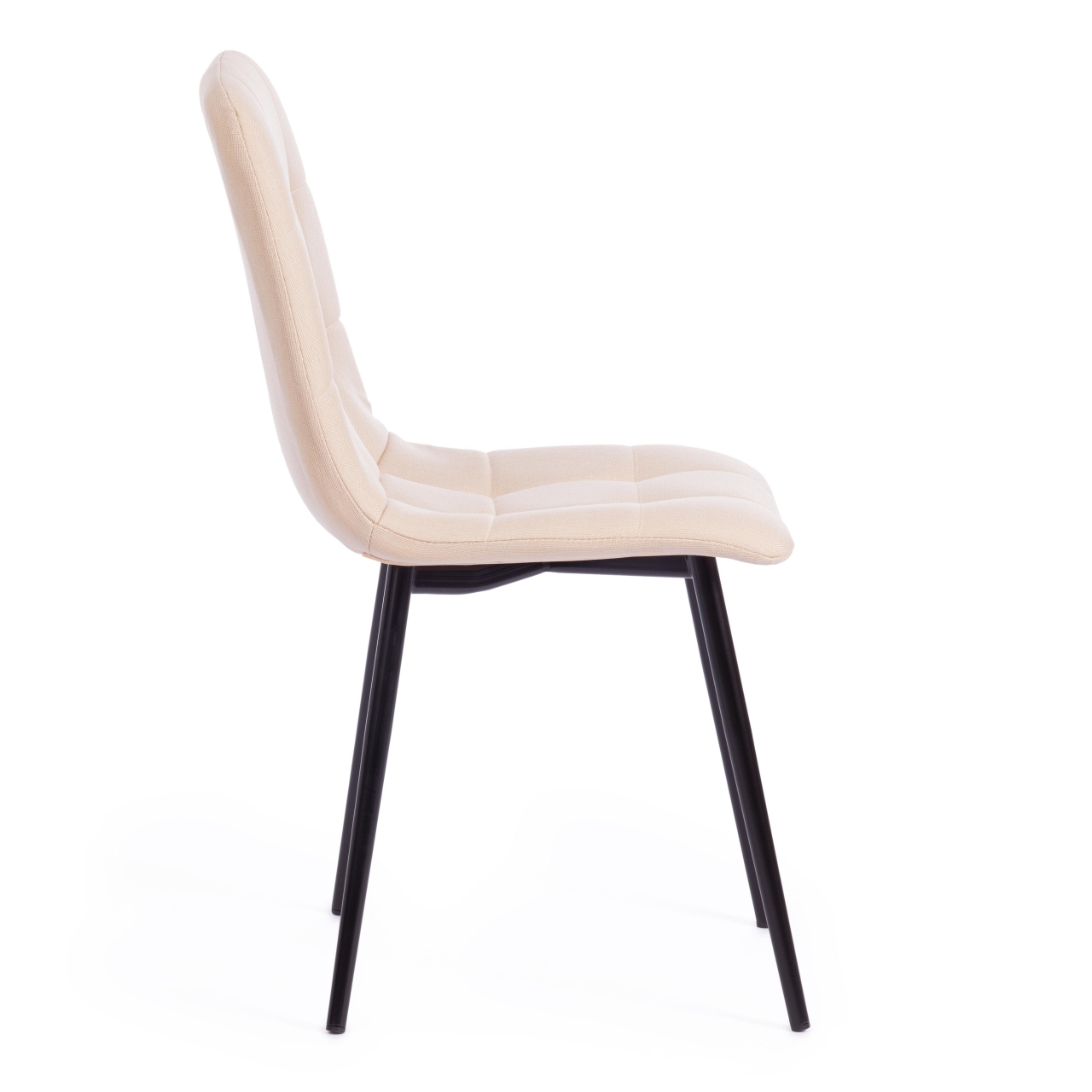 Стул CHILLY MAX ткань/металл, 45 х 54 х 90 см , бежевый 08/черный