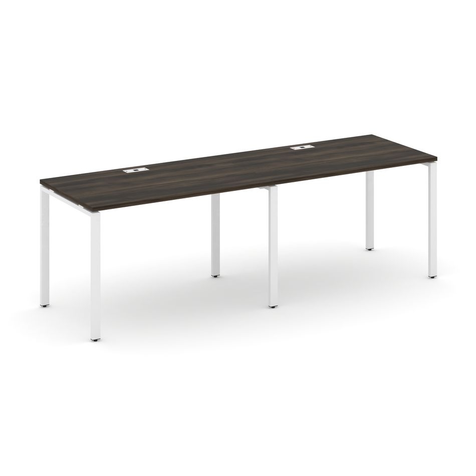 Рабочая станция на 2 места CONCEPT CN.ORS-002 Дуб Мали Белый