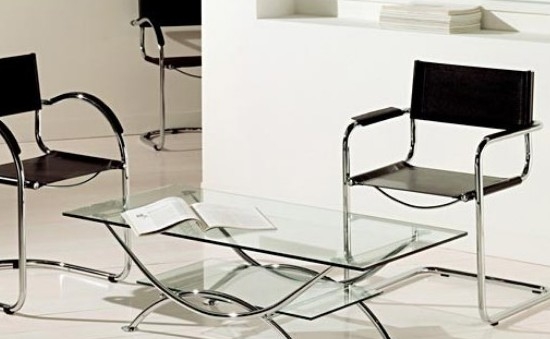 Стол кофейный ARCO clear glass