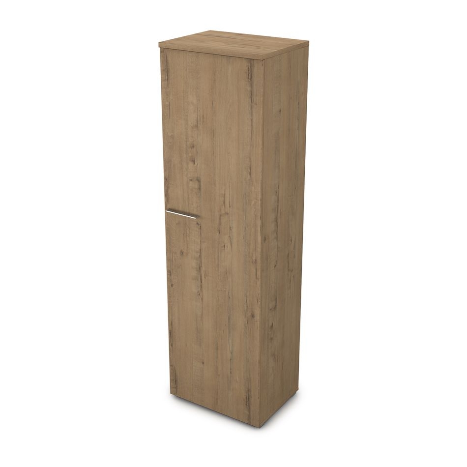 Шкаф для одежды узкий GLOSS LINE 9НШ.014.1 Teakwood
