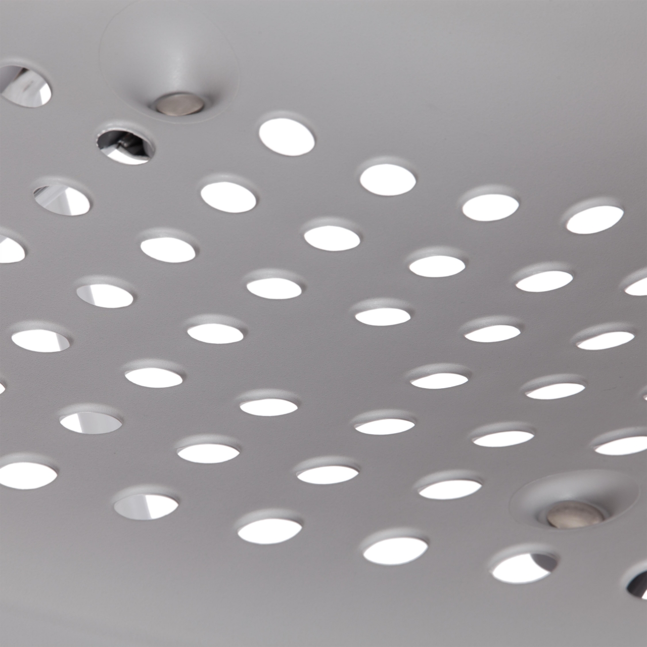 Стул SKALBERG (mod. C-084-A) металл/пластик, 46 х 56 х 79 см, Grey (серый) / Chrome (хром)