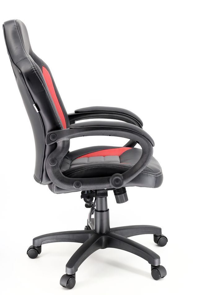Кресло геймерское Everprof Forsage TM Экокожа Черный Красный Серый