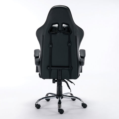 Кресло компьютерное BRABIX Dexter GM-135 подножка Черное