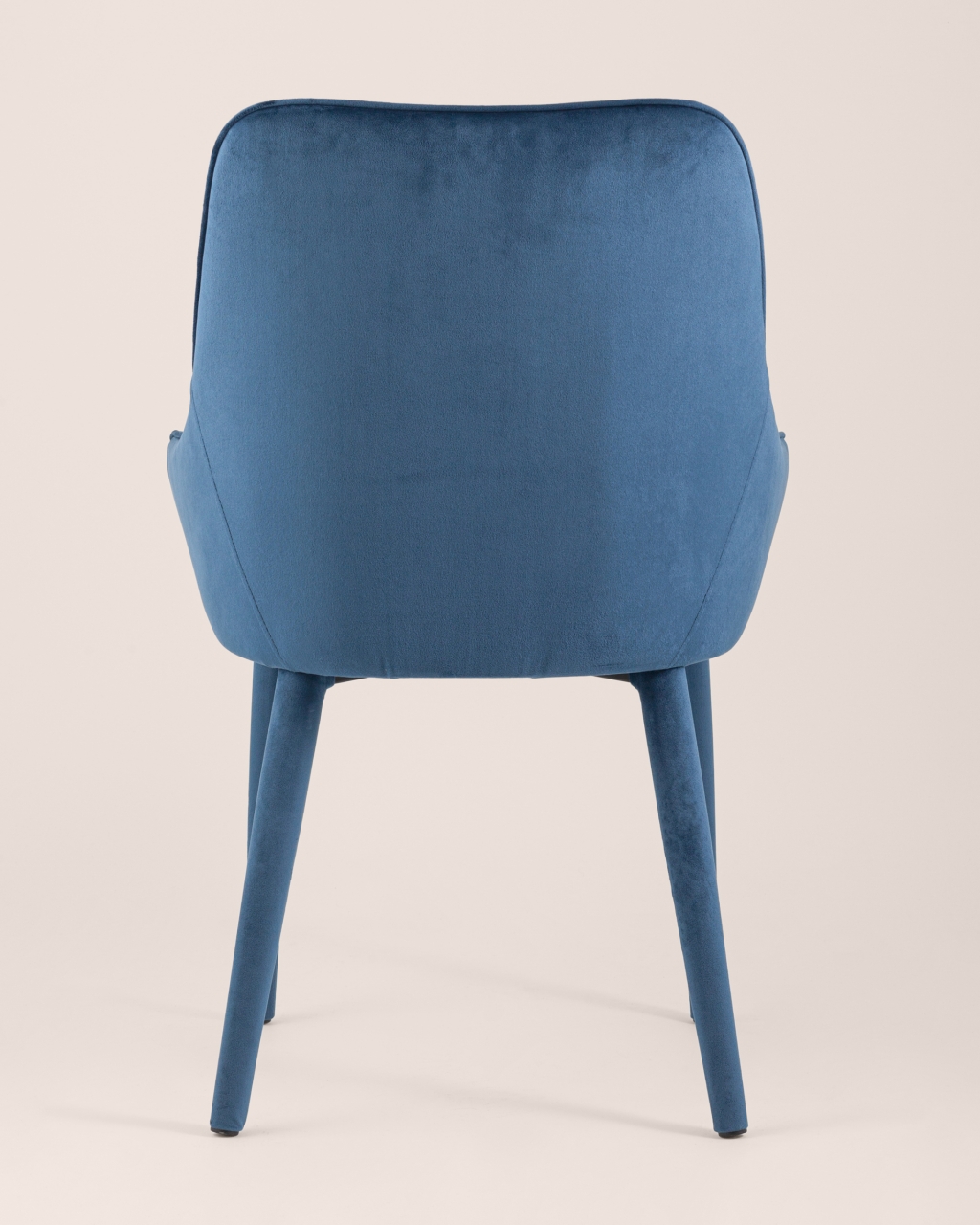 Стул Диана ножки велюр Сине-зеленый