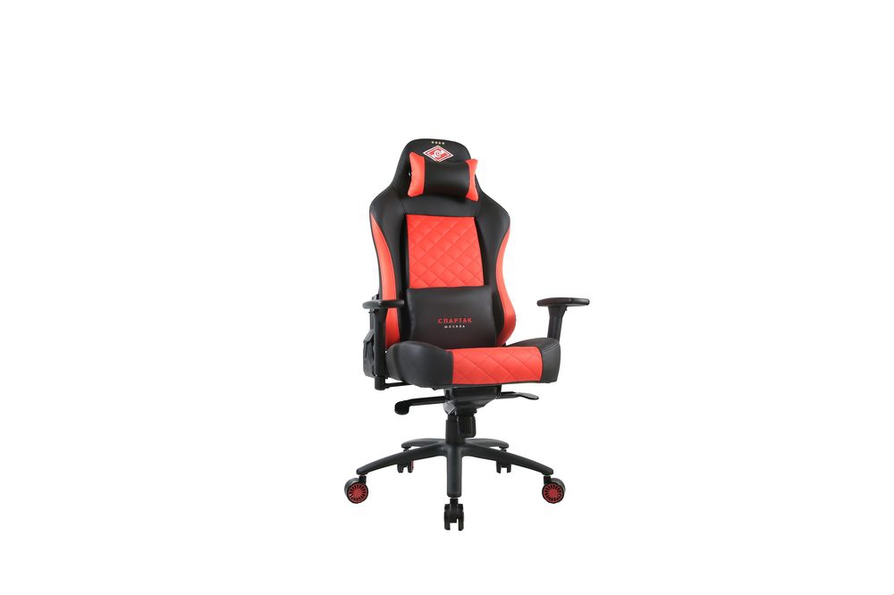 Кресло геймерское ZONE 51 Спартак Легенда Black Red